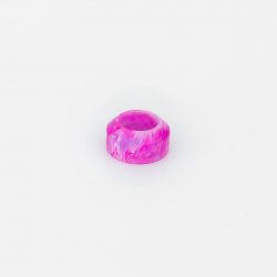 RESIN RING  HOT PINK & WHITE