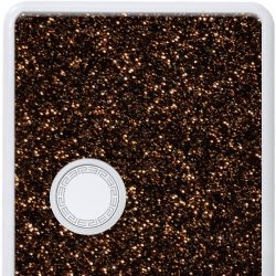 GLITTER TRANSLUCENT SMOKE & COPPER